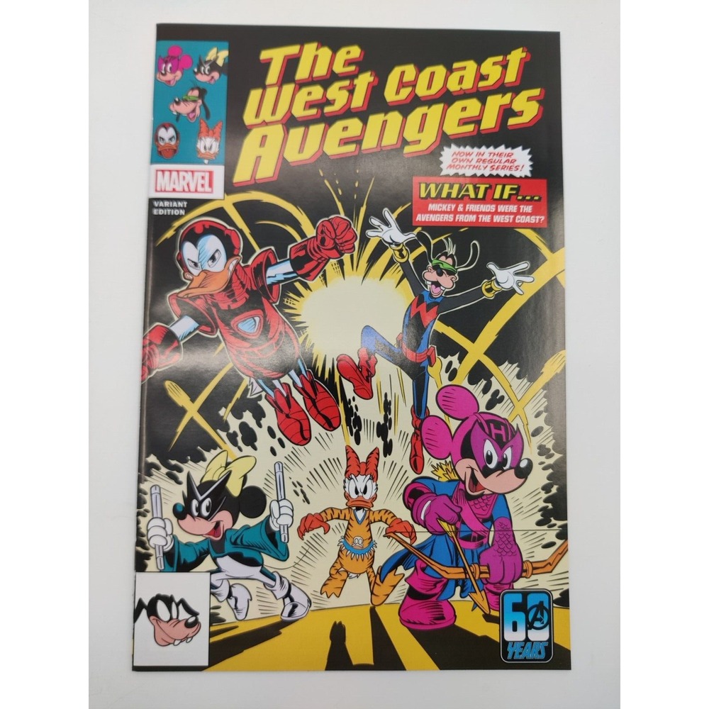 AMAZING SPIDER-MAN #47 VARIANT PASTROVICCHIO DISNEY WHAT IF WEST COAST AVENGERS